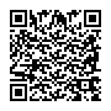 QR-code voor telefoonnummer +2698765812