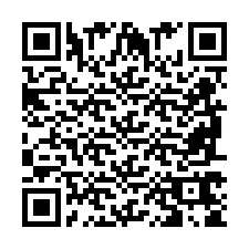 QR kód a telefonszámhoz +2698765847