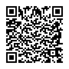 QR-Code für Telefonnummer +2698765898