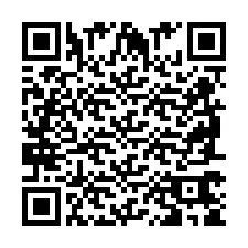 QR kód a telefonszámhoz +2698765908