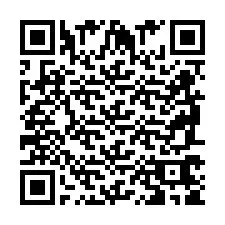 QR Code pour le numéro de téléphone +2698765910