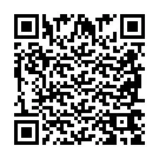 QR-код для номера телефона +2698765926