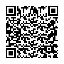 QR-Code für Telefonnummer +2698765961