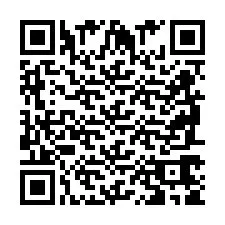 QR-Code für Telefonnummer +2698765984