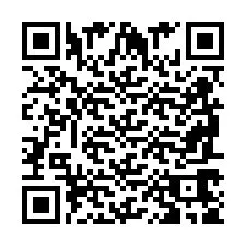 QR код за телефонен номер +2698765985