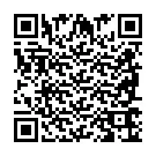 QR Code pour le numéro de téléphone +2698766032