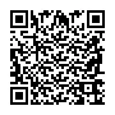 QR Code สำหรับหมายเลขโทรศัพท์ +2698766035