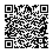 Código QR para número de teléfono +2698766037