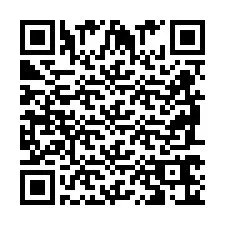 QR код за телефонен номер +2698766044