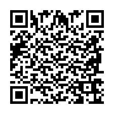 QR-код для номера телефона +2698766056