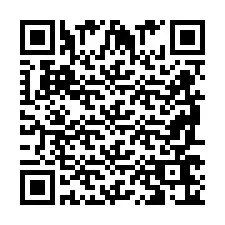 QR-Code für Telefonnummer +2698766075