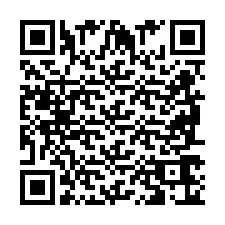 QR Code pour le numéro de téléphone +2698766096