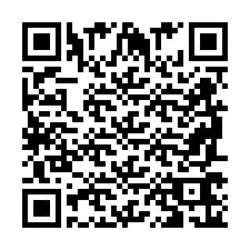 Código QR para número de telefone +2698766125