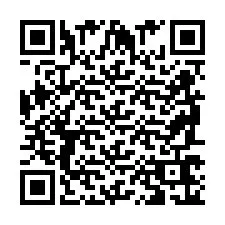 QR Code สำหรับหมายเลขโทรศัพท์ +2698766151