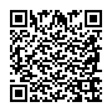 Código QR para número de teléfono +2698766164