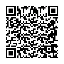 QR-koodi puhelinnumerolle +2698766192