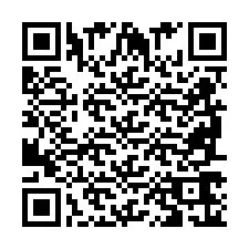 QR код за телефонен номер +2698766193