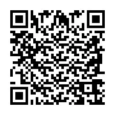 Código QR para número de teléfono +2698766198