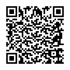 QR Code pour le numéro de téléphone +2698766243