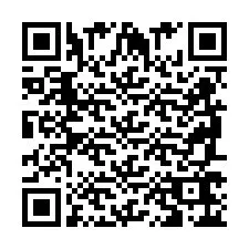 Código QR para número de teléfono +2698766260