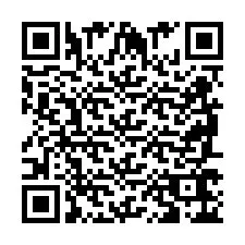 Código QR para número de teléfono +2698766264