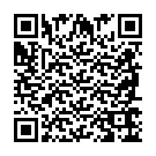 QR Code สำหรับหมายเลขโทรศัพท์ +2698766268