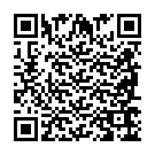 QR Code pour le numéro de téléphone +2698766276