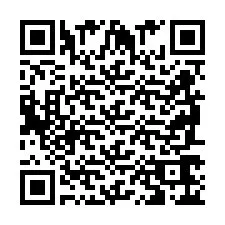 QR код за телефонен номер +2698766294