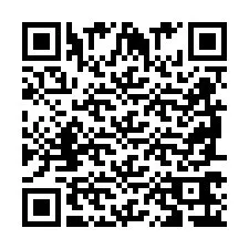 QR Code pour le numéro de téléphone +2698766318