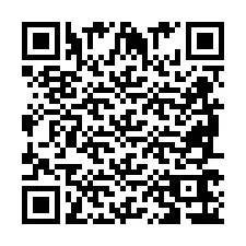 Código QR para número de telefone +2698766323