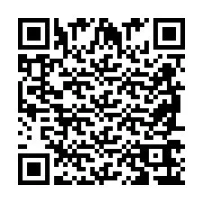 QR-Code für Telefonnummer +2698766329