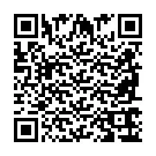 QR код за телефонен номер +2698766347