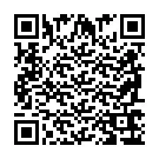 QR Code สำหรับหมายเลขโทรศัพท์ +2698766351