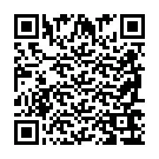 Código QR para número de teléfono +2698766371