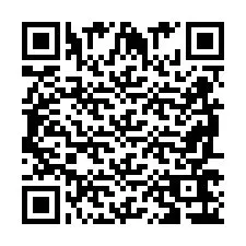 QR-code voor telefoonnummer +2698766375