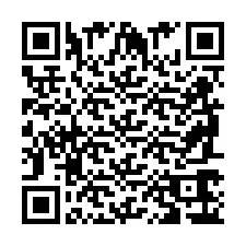 Código QR para número de teléfono +2698766381