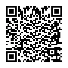 Código QR para número de teléfono +2698766386