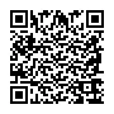 QR-код для номера телефона +2698766398