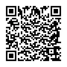 QR Code pour le numéro de téléphone +2698766399