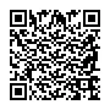 QR-Code für Telefonnummer +2698766435