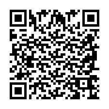 Código QR para número de teléfono +2698766438