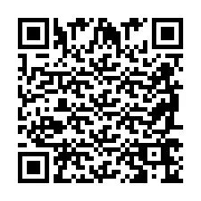 QR-код для номера телефона +2698766461