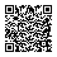 QR Code pour le numéro de téléphone +2698766464