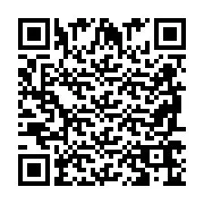 QR kód a telefonszámhoz +2698766465