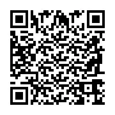 QR-код для номера телефона +2698766485