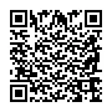 QR Code สำหรับหมายเลขโทรศัพท์ +2698766495