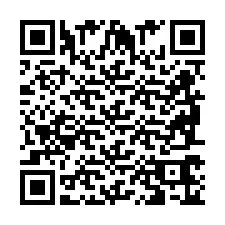 Código QR para número de telefone +2698766502