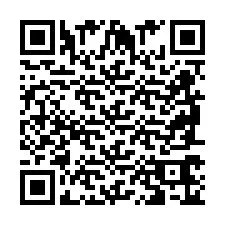 QR Code for Phone number +2698766508