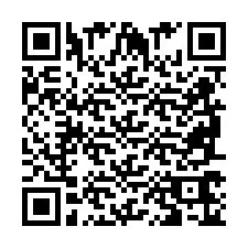 QR-Code für Telefonnummer +2698766513