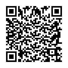 QR Code pour le numéro de téléphone +2698766521